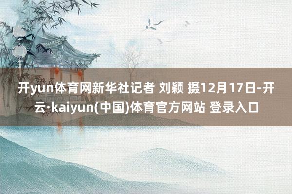 开yun体育网　　新华社记者 刘颖 摄　　12月17日-开云·kaiyun(中国)体育官方网站 登录入口